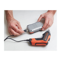 Produktbild för BLACK+DECKER BCF611CK - skruvmejsel - sladdlös
