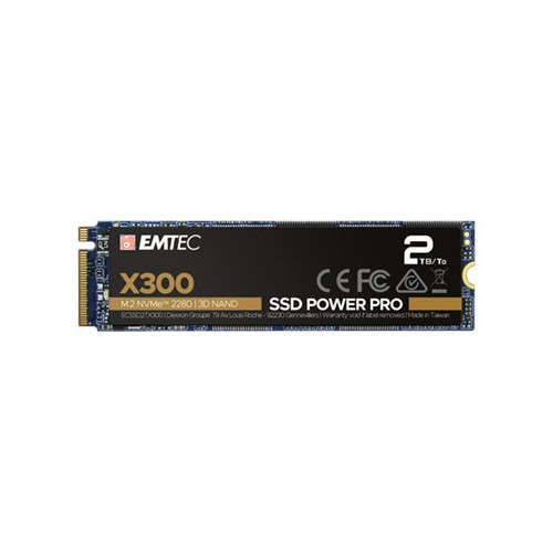 EMTEC International EMTEC Power Pro X300 - SSD - 2 TB - PCIe 3.0 x4 (NVMe)