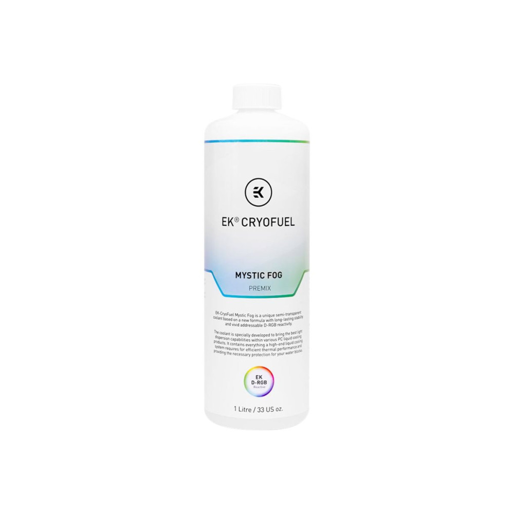 Produktbild för EkWaterBlocks EK-CryoFuel Mystic Fog (Premix) - kylvätska för vätskebaserat kylsystem