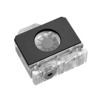 Produktbild för EkWaterBlocks EK-Quantum Scalar Flow Indicator Top-To-Bottom D-RGB - flödesmätare till vätskebaserat kylsystem
