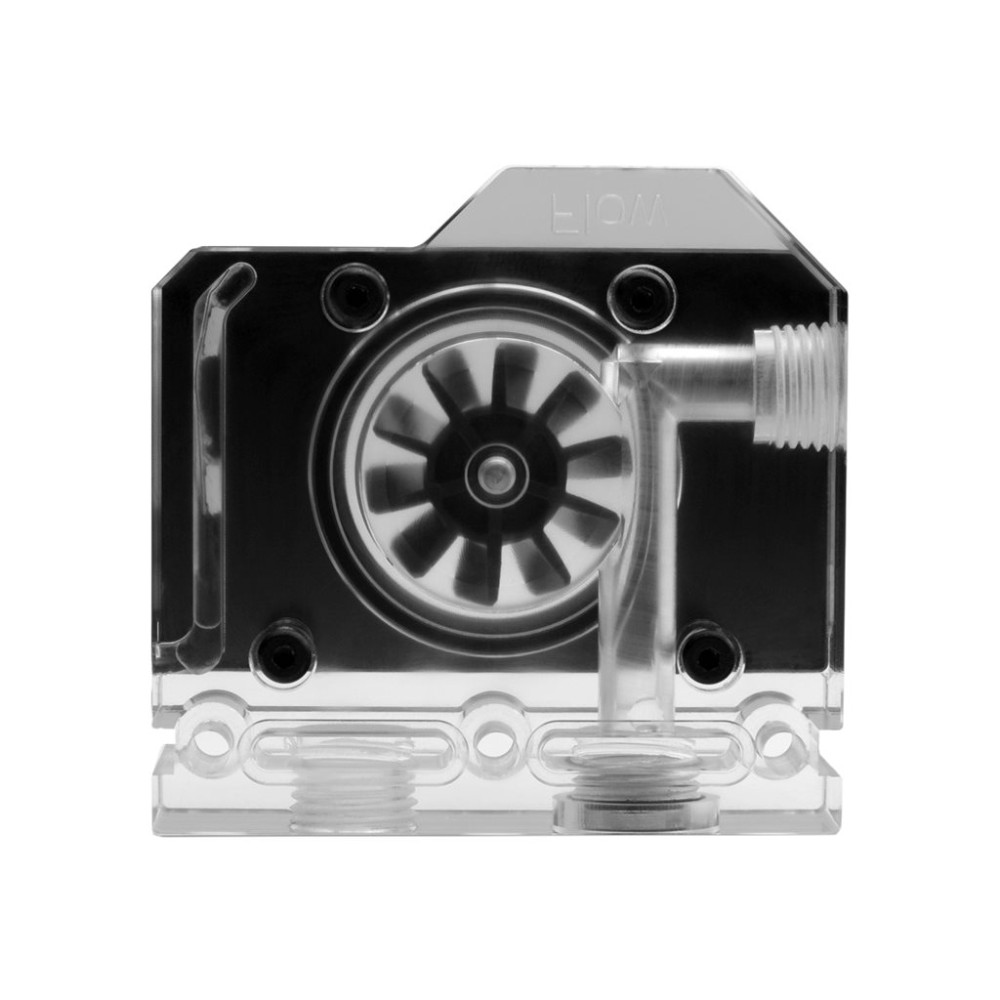 Produktbild för EkWaterBlocks EK-Quantum Scalar Flow Indicator Top-To-Bottom D-RGB - flödesmätare till vätskebaserat kylsystem