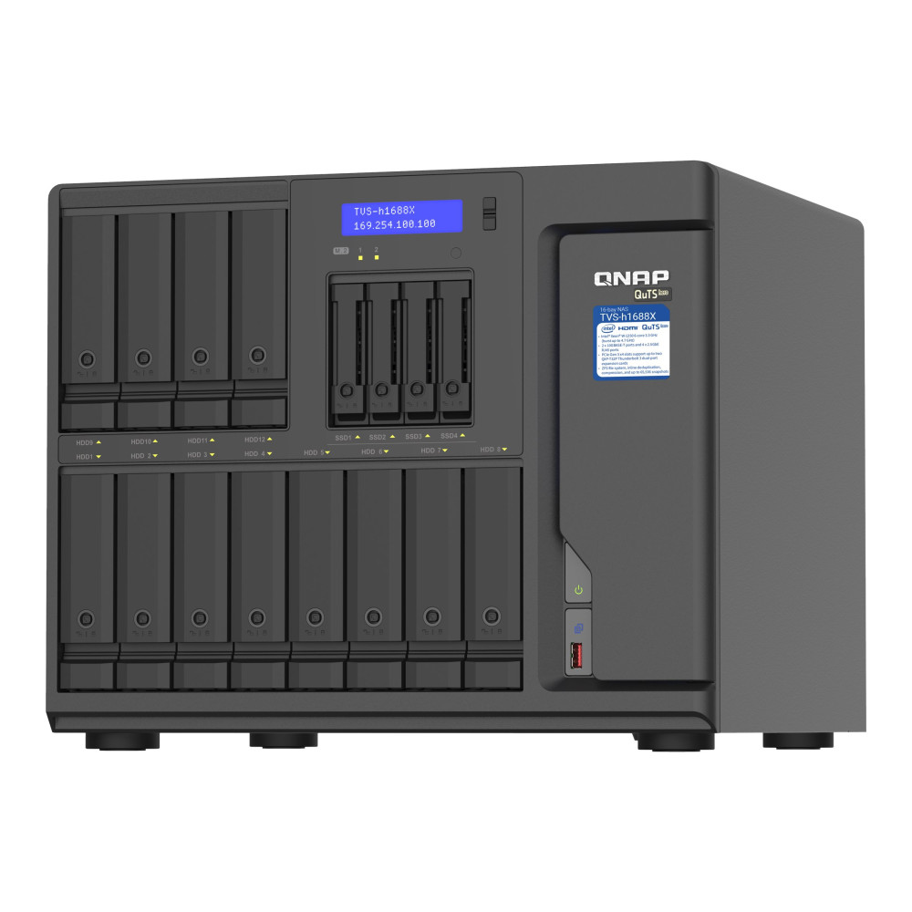 Produktbild för QNAP TVS-H1688X - NAS-server