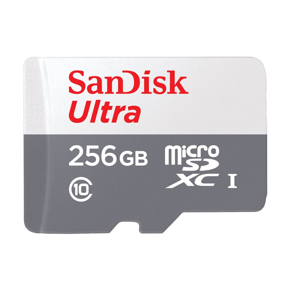 Produktbild för SanDisk Ultra - flash-minneskort - 256 GB - mikroSDXC UHS-I