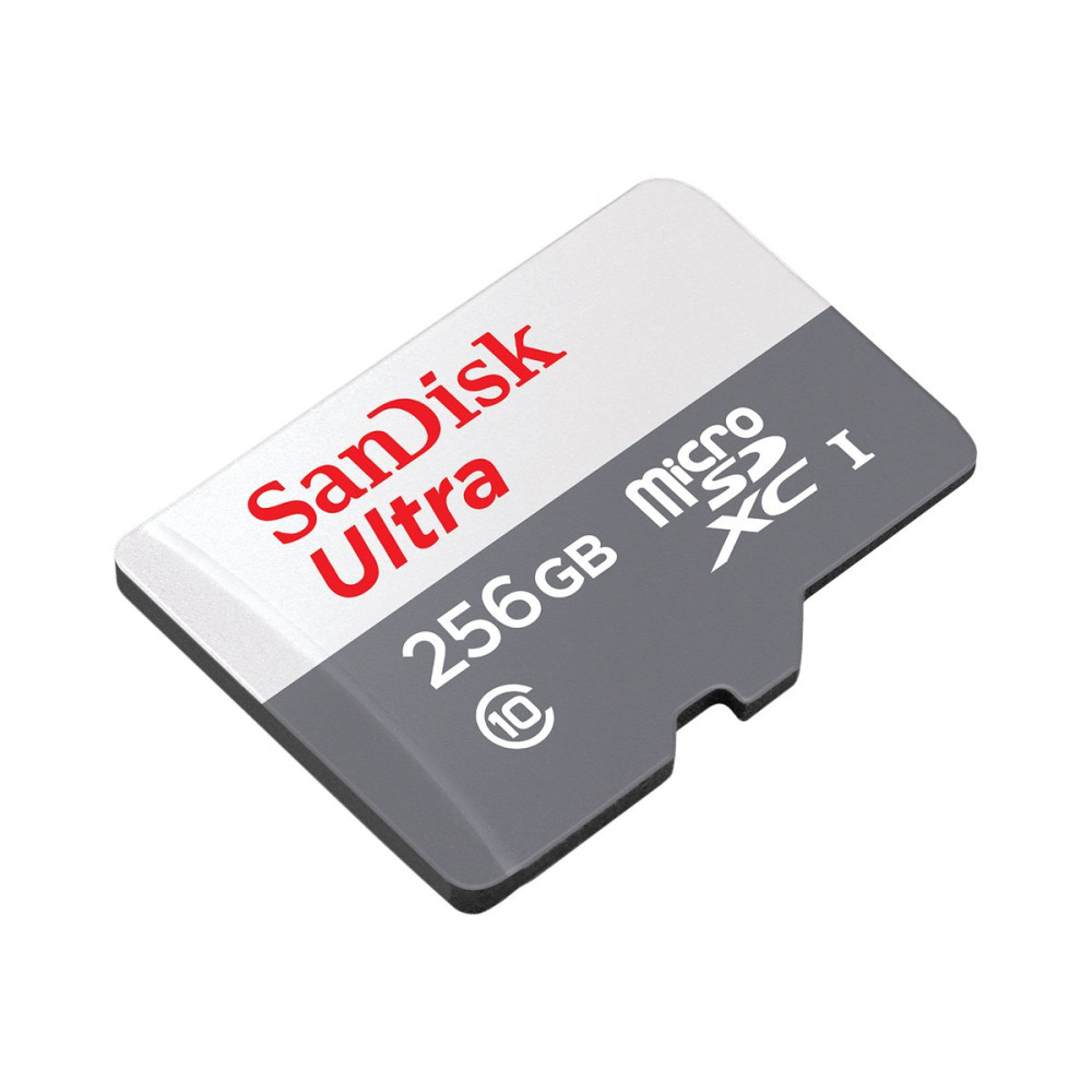 Produktbild för SanDisk Ultra - flash-minneskort - 256 GB - mikroSDXC UHS-I