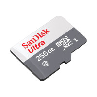 Produktbild för SanDisk Ultra - flash-minneskort - 256 GB - mikroSDXC UHS-I