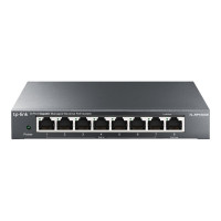 Produktbild för TP-Link TL-RP108GE - switch - 8 portar - Administrerad