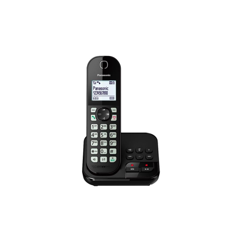 Produktbild för Panasonic KX-TGC460GB - trådlös telefon - svarssysten med nummerpresentation