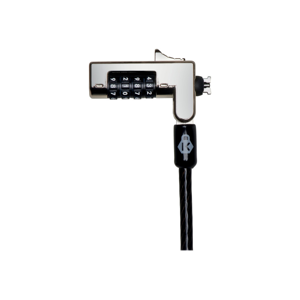 Produktbild för Kensington Slim NanoSaver Combination Laptop Lock - lås för säkerhetskabel