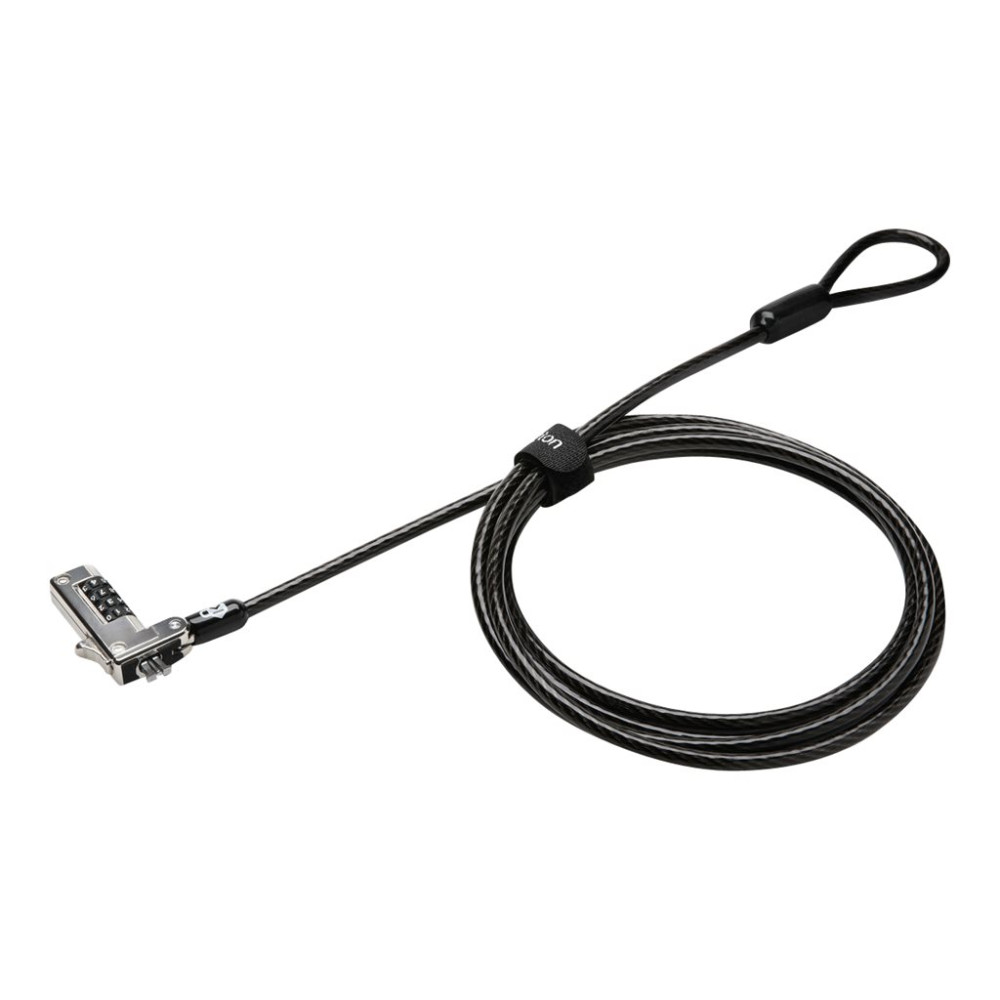 Produktbild för Kensington Slim NanoSaver Combination Laptop Lock - lås för säkerhetskabel