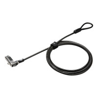 Produktbild för Kensington Slim NanoSaver Combination Laptop Lock - lås för säkerhetskabel