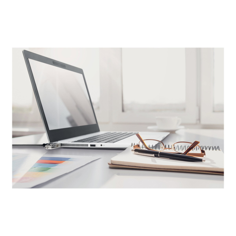 Produktbild för Kensington Slim NanoSaver Combination Laptop Lock - lås för säkerhetskabel