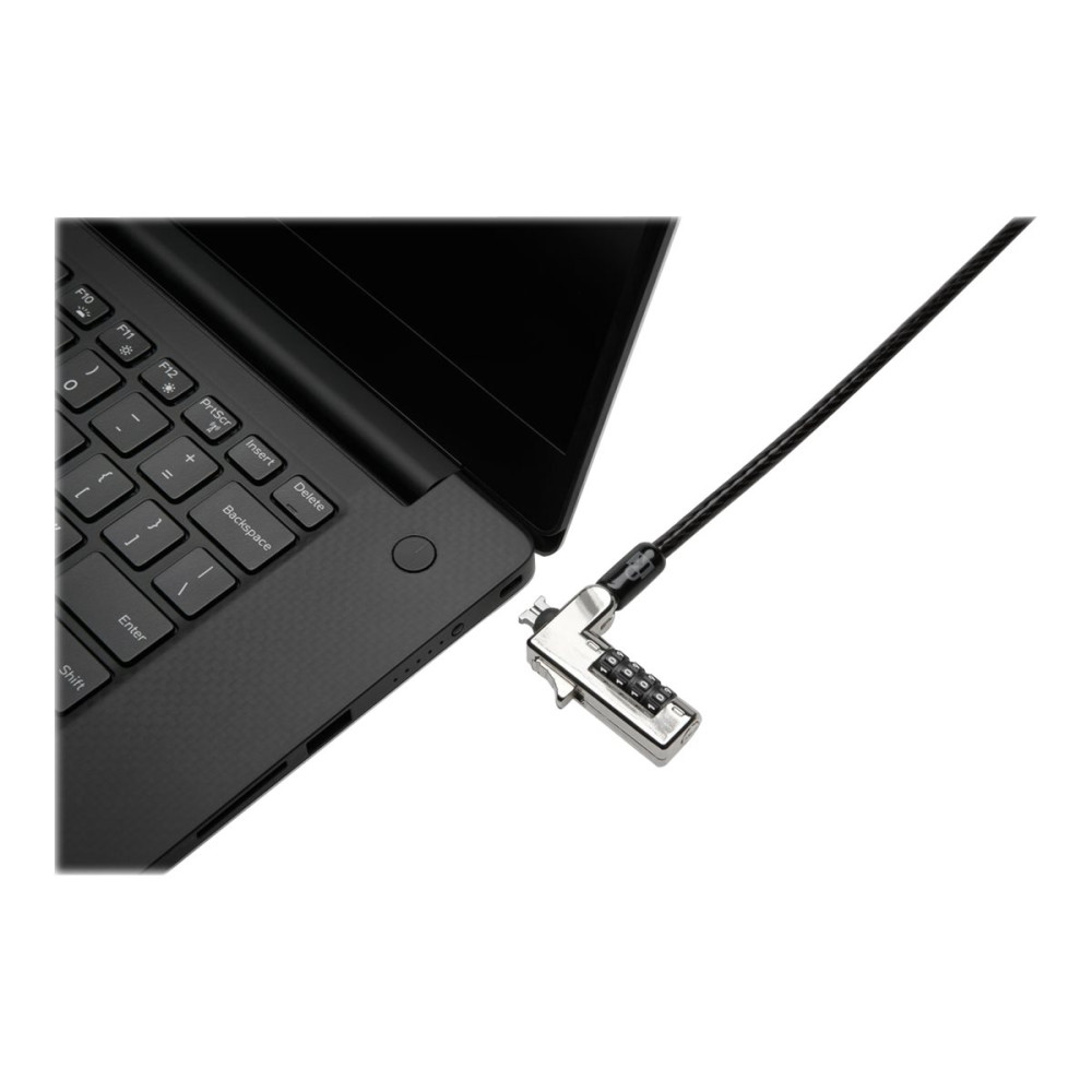 Produktbild för Kensington Slim Combination Laptop Lock - lås för säkerhetskabel