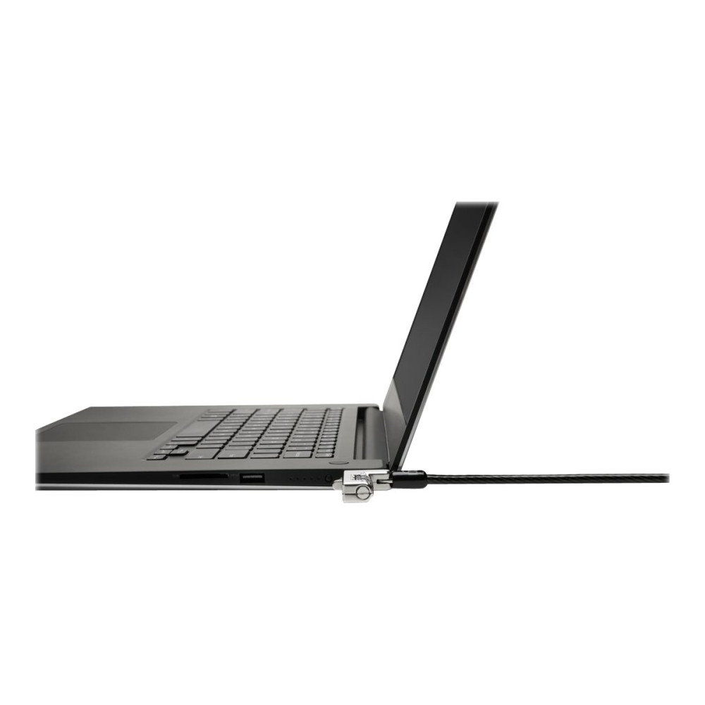 Produktbild för Kensington Slim Combination Laptop Lock - lås för säkerhetskabel