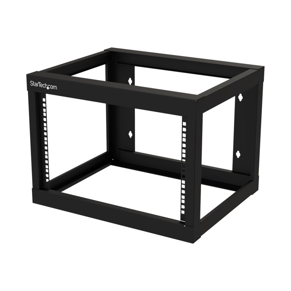 Produktbild för StarTech.com 6U väggmonterat rack - Öppen ram - 45,7 cm djup - rack - 6U