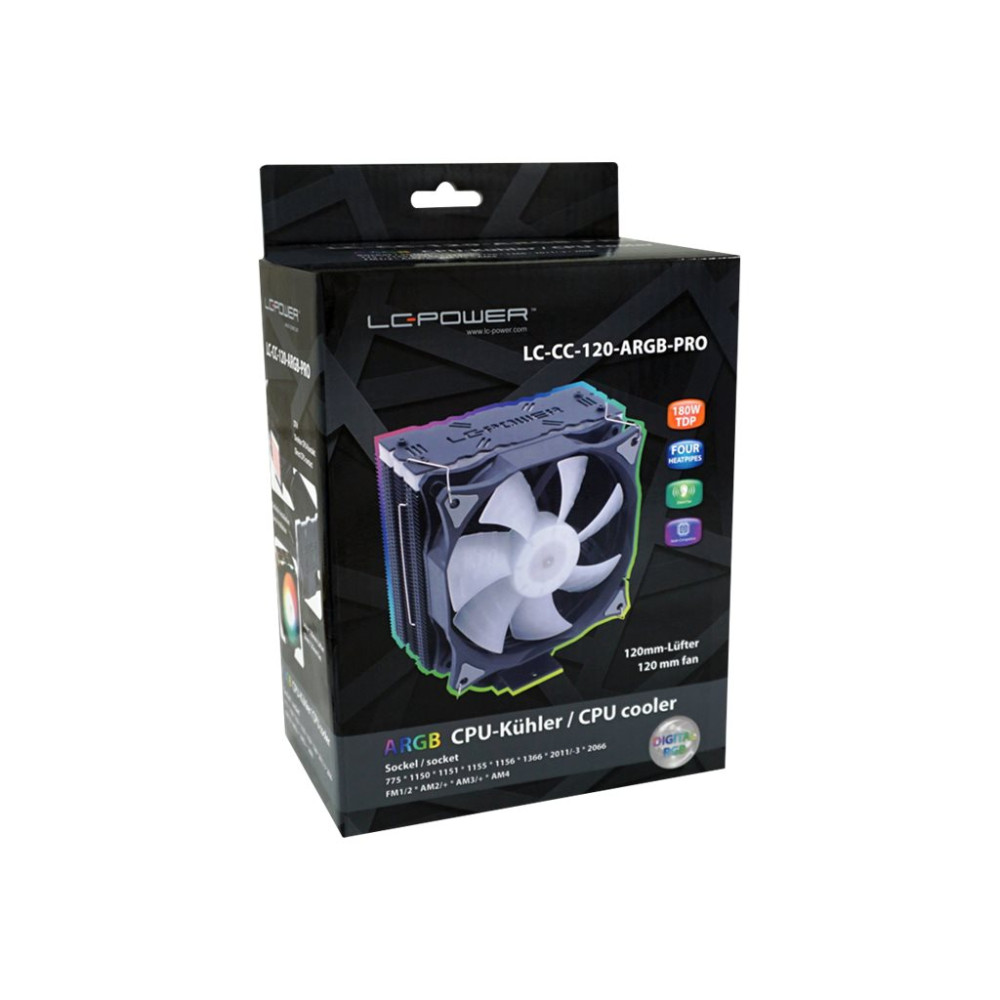 Produktbild för LC Power LC-CC-120-ARGB-PRO - processorkylare