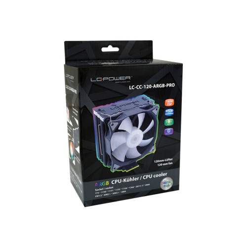 LC Power LC Power LC-CC-120-ARGB-PRO - processorkylare