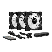 Produktbild för AeroCool Saturn 12F ARGB Pro - fläktsats för systemskåp