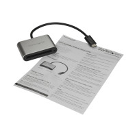 Produktbild för StarTech.com CFast Card Reader - USB C - Memory Card Reader - Card to USB-C - Portable CFast 2.0 Reader / Writer (CFASTRWU3C) - kortläsare - USB-C 3.0
