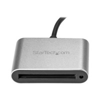 Produktbild för StarTech.com CFast Card Reader - USB C - Memory Card Reader - Card to USB-C - Portable CFast 2.0 Reader / Writer (CFASTRWU3C) - kortläsare - USB-C 3.0