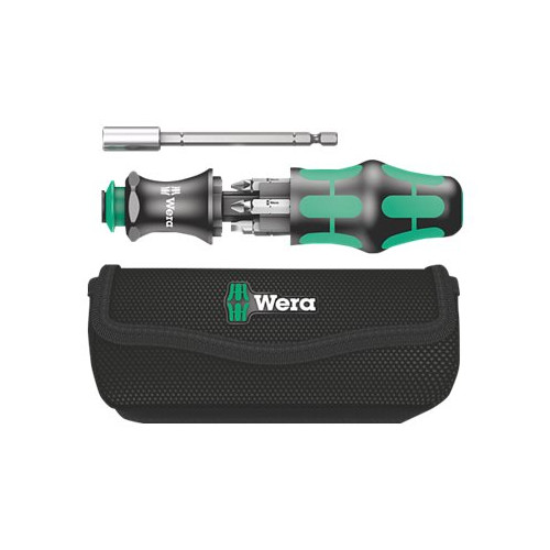 WERA WERK Wera Kraftform Kompakt 28 - screwdriver handle with bit and adapter set - 6 delar