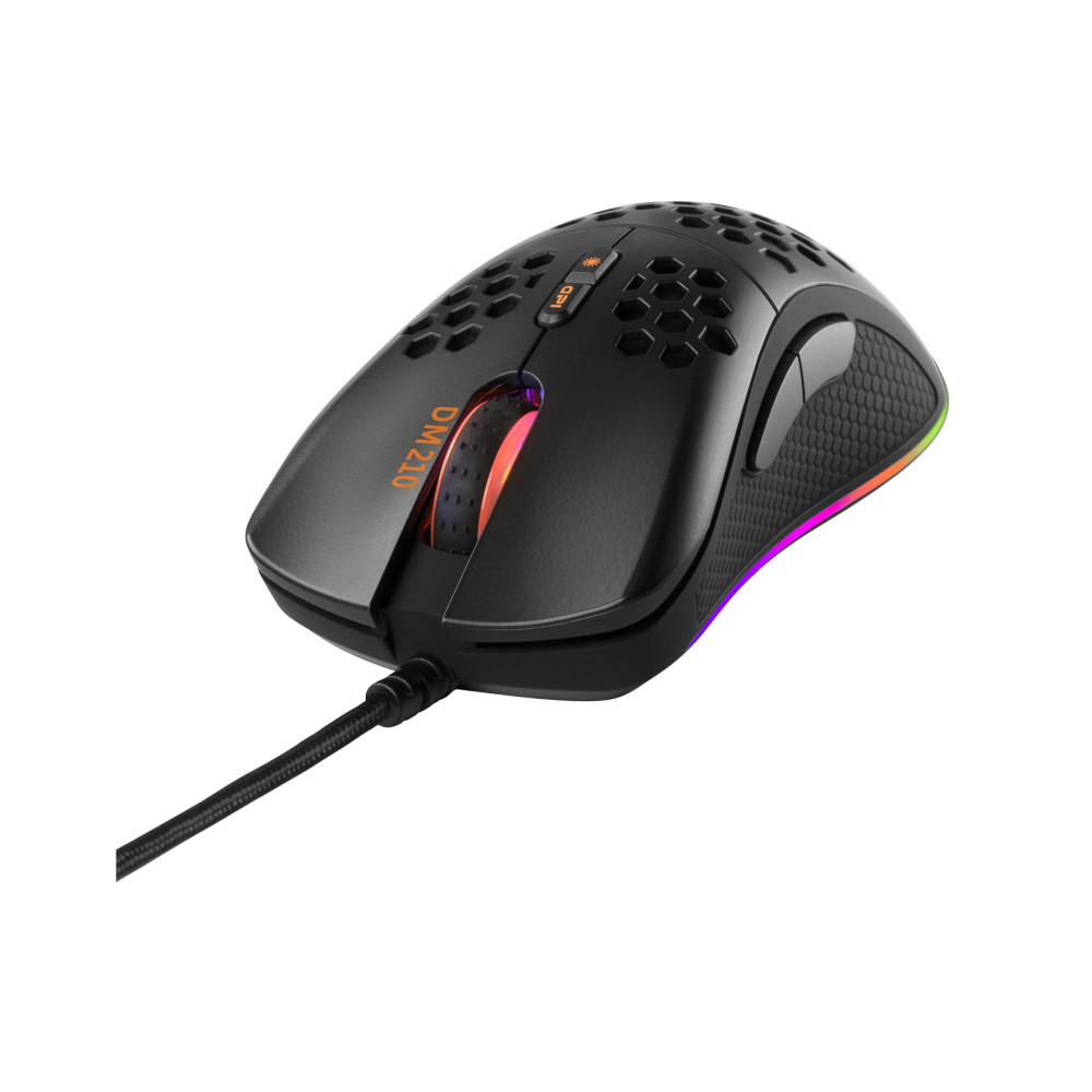 Produktbild för DELTACO GAMING DM210 - mus - USB - svart