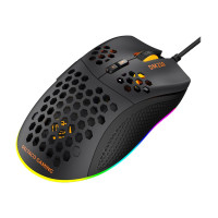 Produktbild för DELTACO GAMING DM210 - mus - USB - svart