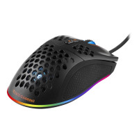 Produktbild för DELTACO GAMING DM210 - mus - USB - svart