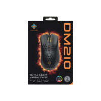 Produktbild för DELTACO GAMING DM210 - mus - USB - svart