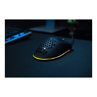 Produktbild för DELTACO GAMING DM210 - mus - USB - svart