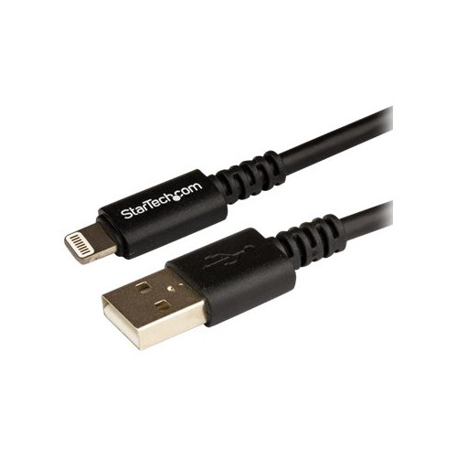StarTech.com StarTech.com 3 m USB till Lightning-kabel - Lång iPhone/iPad/iPod-laddningskabel - Lightning till USB-kabel - Apple MFi-certifierad - Svart - Lightning-kabel - Lightning / USB - 3 m