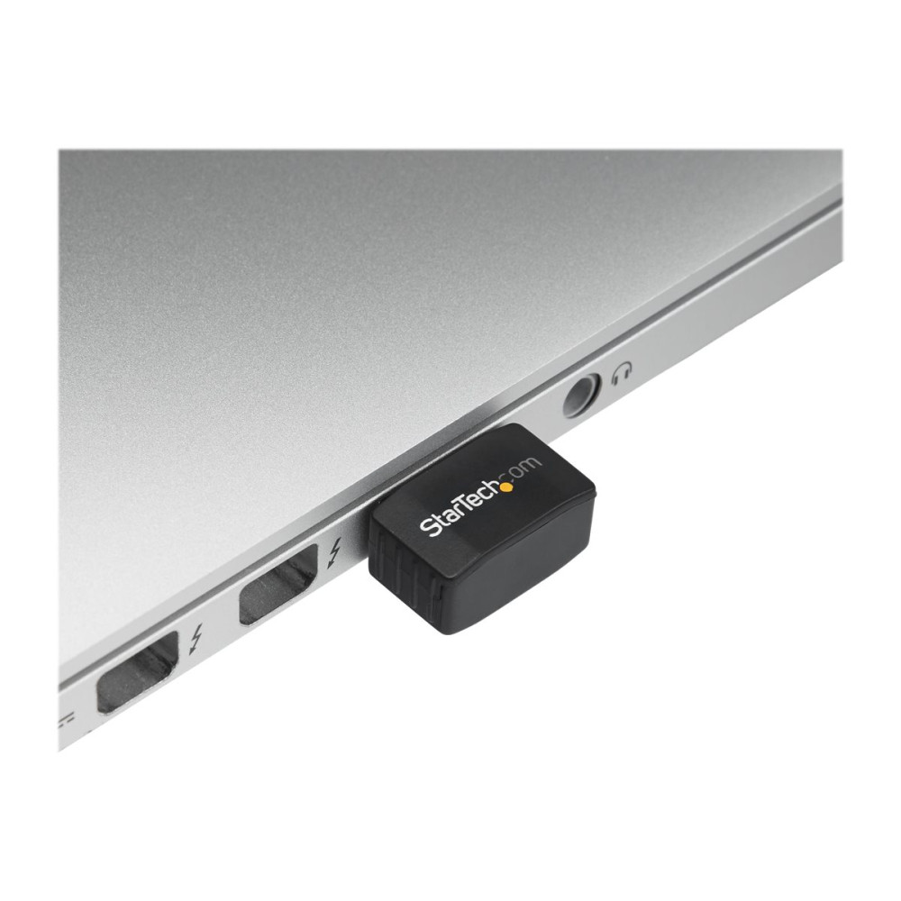 Produktbild för Startech USB Wi-Fi-adapter - AC600 - dual-band trådlös nano-adapter - nätverksadapter - USB 2.0