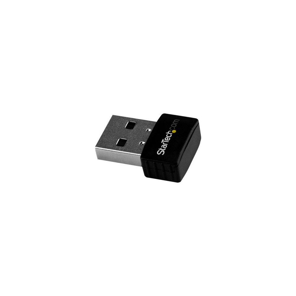 Produktbild för Startech USB Wi-Fi-adapter - AC600 - dual-band trådlös nano-adapter - nätverksadapter - USB 2.0
