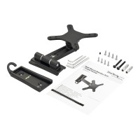 Produktbild för StarTech.com Monitor Wall Mount - Single Swivel - Supports Monitors 13" to 34" - VESA Monitor Wall Mount Bracket - Black (ARMWALLS) justerbar arm - för skärm/plattskärm - svart