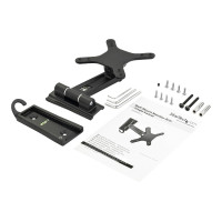 Produktbild för StarTech.com Monitor Wall Mount - Single Swivel - Supports Monitors 13" to 34" - VESA Monitor Wall Mount Bracket - Black (ARMWALLS) justerbar arm - för skärm/plattskärm - svart