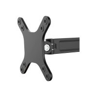 Produktbild för StarTech.com Monitor Wall Mount - Single Swivel - Supports Monitors 13" to 34" - VESA Monitor Wall Mount Bracket - Black (ARMWALLS) justerbar arm - för skärm/plattskärm - svart