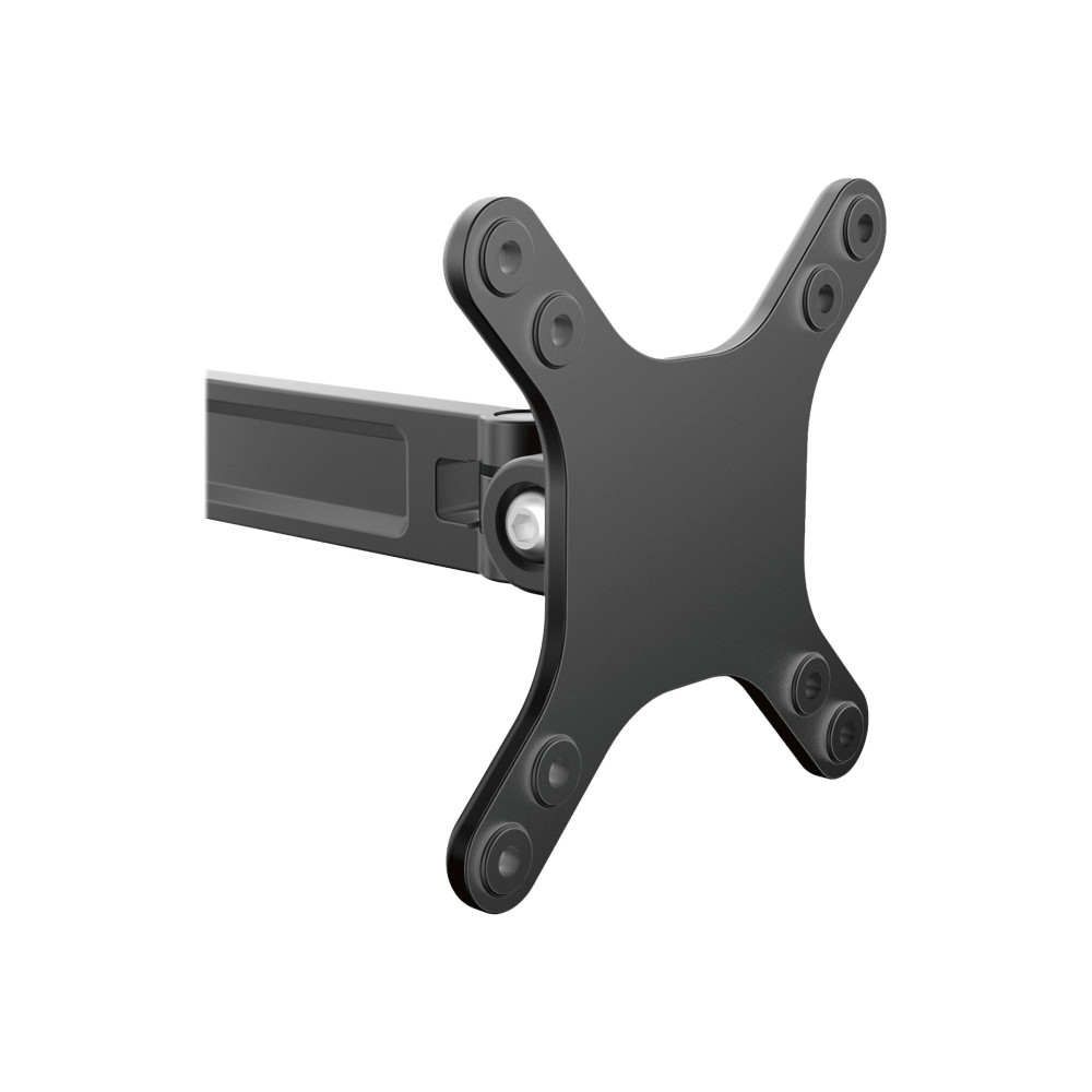 Produktbild för StarTech.com Monitor Wall Mount - Single Swivel - Supports Monitors 13" to 34" - VESA Monitor Wall Mount Bracket - Black (ARMWALLS) justerbar arm - för skärm/plattskärm - svart
