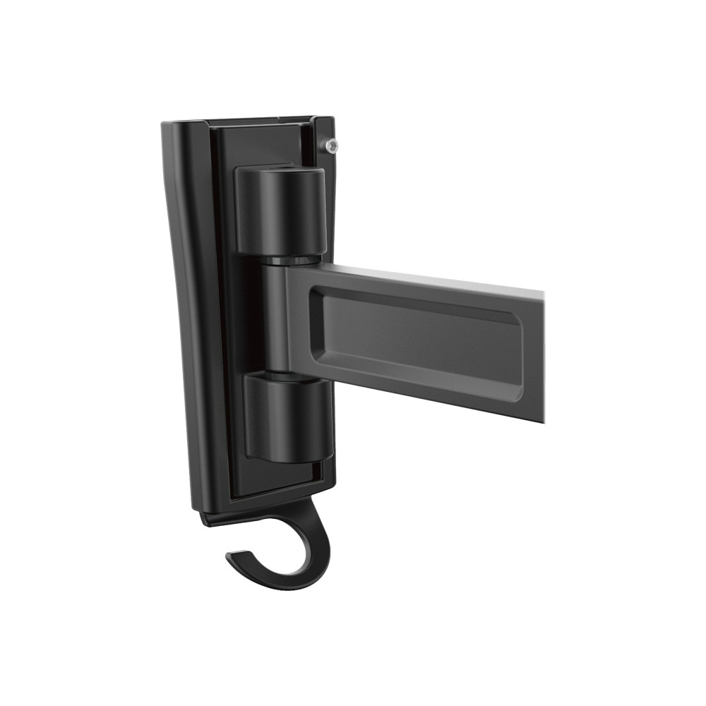 Produktbild för StarTech.com Monitor Wall Mount - Single Swivel - Supports Monitors 13" to 34" - VESA Monitor Wall Mount Bracket - Black (ARMWALLS) justerbar arm - för skärm/plattskärm - svart