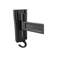 Produktbild för StarTech.com Monitor Wall Mount - Single Swivel - Supports Monitors 13" to 34" - VESA Monitor Wall Mount Bracket - Black (ARMWALLS) justerbar arm - för skärm/plattskärm - svart