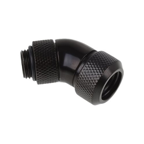Alphacool Alphacool Eiszapfen 13 mm HardTube compression fitting 45° rotatable G1/4 - vinkelfäste för vätskekylningssystem