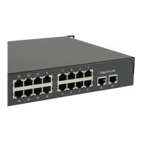 Produktbild för LevelOne FGP-3400W250 - switch - 34 portar - rackmonterbar
