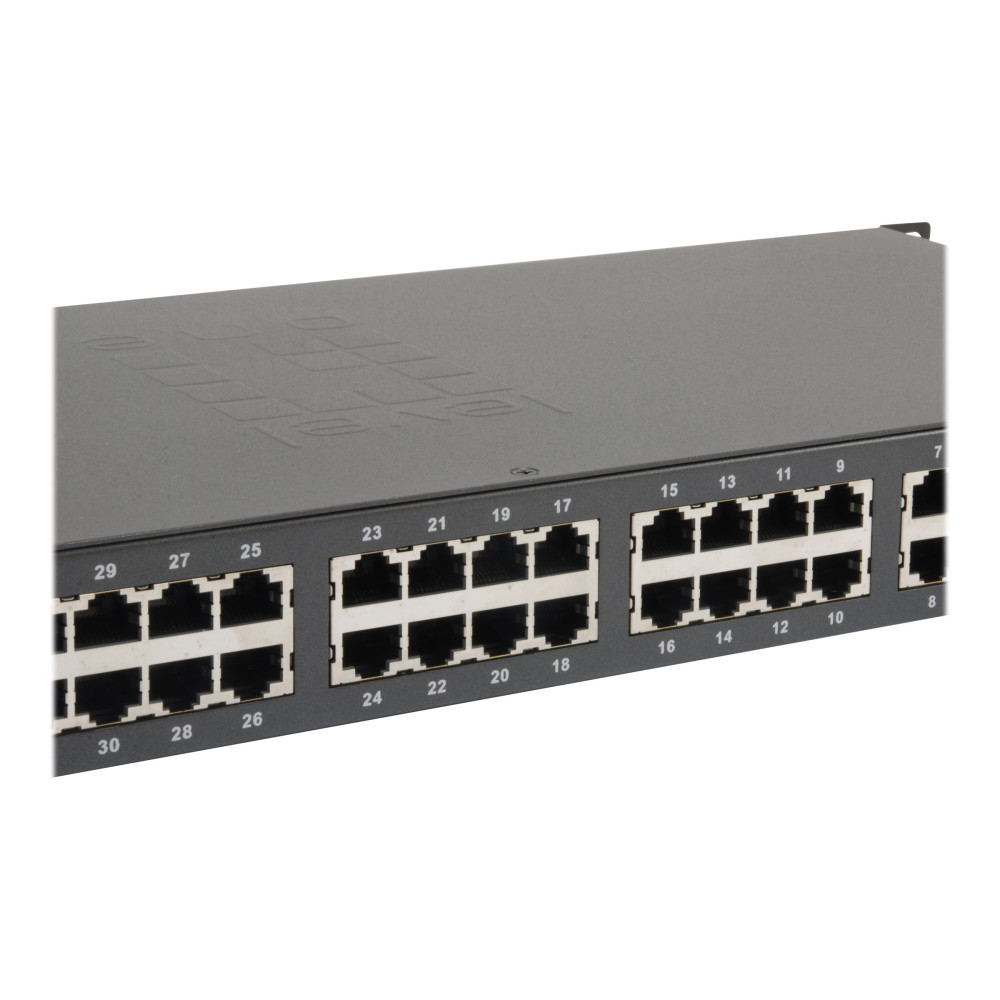 Produktbild för LevelOne FGP-3400W250 - switch - 34 portar - rackmonterbar