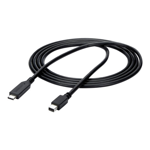 StarTech.com StarTech 1,8 m USB-C till Mini DisplayPort-kabel - 4K 60Hz - Svart - videoadapterkabel - USB-C till Mini DisplayPort - 1.8 m
