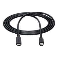 Produktbild för StarTech 1,8 m USB-C till Mini DisplayPort-kabel - 4K 60Hz - Svart - videoadapterkabel - USB-C till Mini DisplayPort - 1.8 m