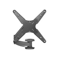 Produktbild för Manhattan TV & Monitor Mount (Clearance Pricing), Wall, Spring Arm, 1 screen, Screen Sizes: 21-55", Black, VESA 75x75 to 400x400mm, Max 30kg, LFD, Height Adjustable Swivel Arm, Lifetime Warranty konsol - för LCD-TV