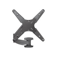 Produktbild för Manhattan TV & Monitor Mount (Clearance Pricing), Wall, Spring Arm, 1 screen, Screen Sizes: 21-55", Black, VESA 75x75 to 400x400mm, Max 30kg, LFD, Height Adjustable Swivel Arm, Lifetime Warranty konsol - för LCD-TV