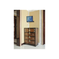 Produktbild för Manhattan TV & Monitor Mount (Clearance Pricing), Wall, Spring Arm, 1 screen, Screen Sizes: 21-55", Black, VESA 75x75 to 400x400mm, Max 30kg, LFD, Height Adjustable Swivel Arm, Lifetime Warranty konsol - för LCD-TV