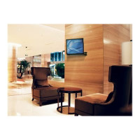 Produktbild för Manhattan TV & Monitor Mount (Clearance Pricing), Wall, Spring Arm, 1 screen, Screen Sizes: 21-55", Black, VESA 75x75 to 400x400mm, Max 30kg, LFD, Height Adjustable Swivel Arm, Lifetime Warranty konsol - för LCD-TV