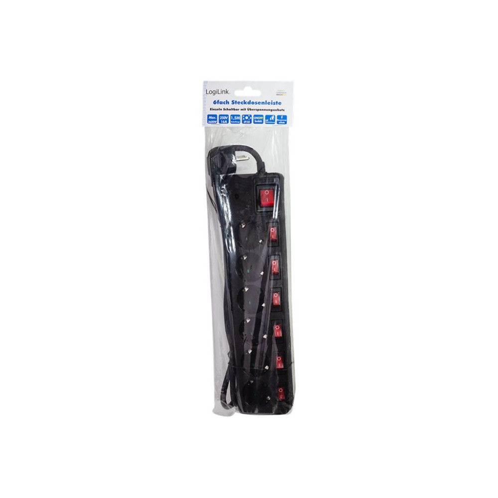 Produktbild för LogiLink - effektband - 3680 watt