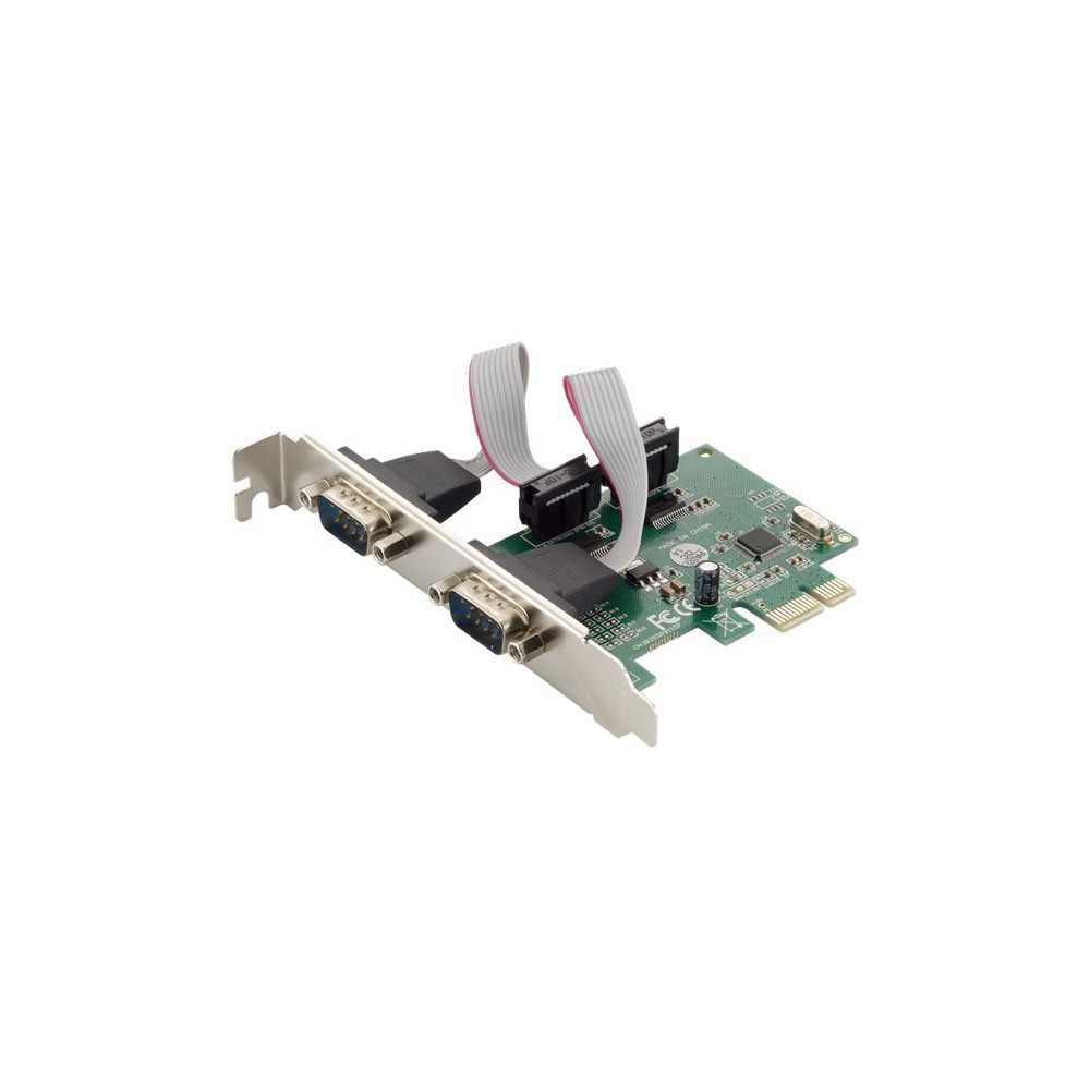 Produktbild för Conceptronic SRC01G - seriell adapter - PCIe - RS-232 x 2
