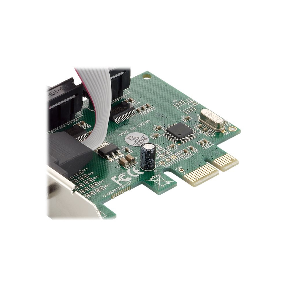 Produktbild för Conceptronic SRC01G - seriell adapter - PCIe - RS-232 x 2